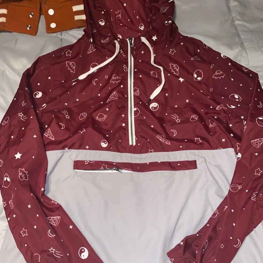 space wind breaker jacket